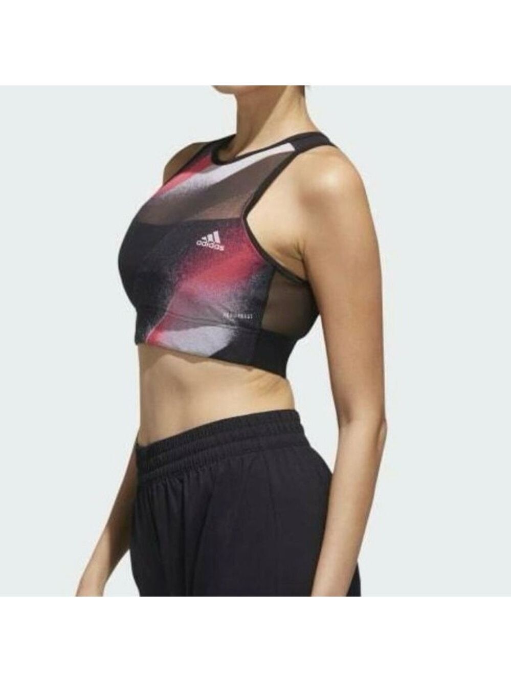 Adidas Unleash Confidence Performance Bra Top Small Black Multicoloured
